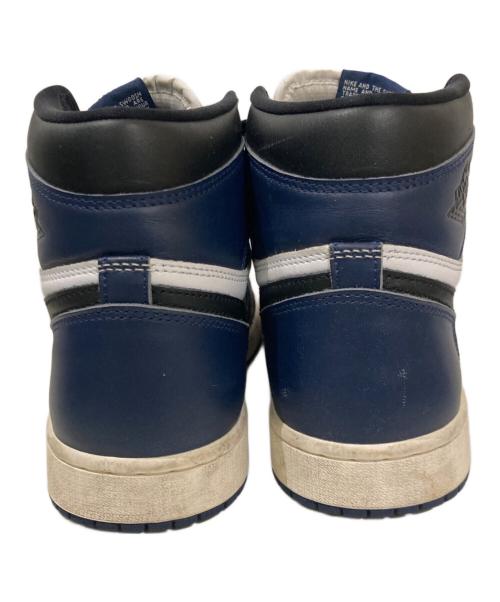 NIKE（ナイキ）NIKE (ナイキ) Air Jordan 1 Retro High OG  Midnight Navy ホワイト×ネイビー サイズ:27cmの古着・服飾アイテム