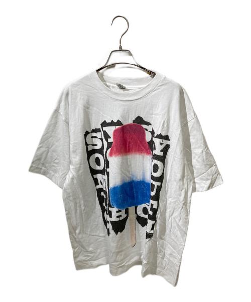 OPEN STUDIO（オープンスタジオ）OPEN STUDIO (オープンスタジオ) 復刻SONIC YOUTH BOMB POP Tシャツ ホワイト サイズ:Lの古着・服飾アイテム