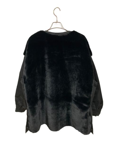 etsinta（エシンタ）etsinta (エシンタ) ファー切替ジャケット ブラック サイズ:FREEの古着・服飾アイテム