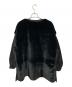 etsinta (エシンタ) ファー切替ジャケット ブラック サイズ:FREE：7000円