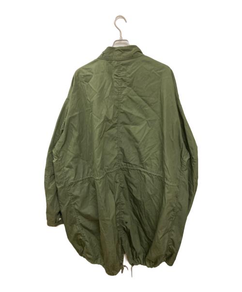 US ARMY（ユーエスアーミー）US ARMY (ユーエスアーミー) 80's M-65 フィッシュテールパーカー /  モッズコート オリーブ サイズ:XLの古着・服飾アイテム