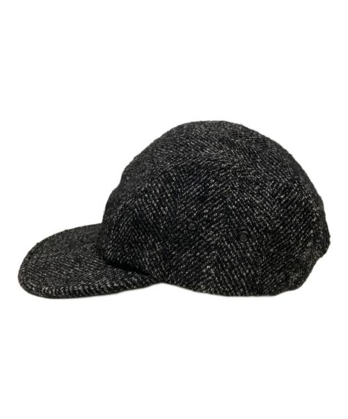 SUPREME（シュプリーム）Supreme (シュプリーム) LORO PIANA (ロロピアーナ) WOOL CAMP CAP ブラックの古着・服飾アイテム