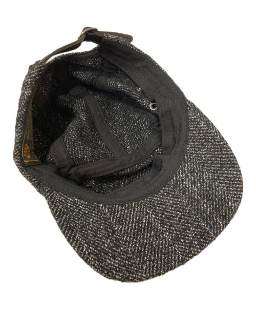 SUPREME（シュプリーム）Supreme (シュプリーム) LORO PIANA (ロロピアーナ) WOOL CAMP CAP ブラックの古着・服飾アイテム