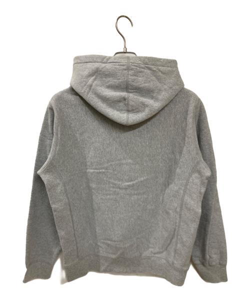 SUPREME（シュプリーム）Supreme (シュプリーム) chenille hooded sweatshirt グレー サイズ:Sの古着・服飾アイテム