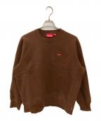 SUPREMEシュプリーム）の古着「SMALL BOX LOGO SWEATSHIRT」｜ブラウン