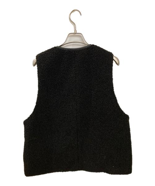 FRAMeWORK（フレームワーク）FRAMeWORK (フレームワーク) ボアベスト ブラック サイズ:FREEの古着・服飾アイテム