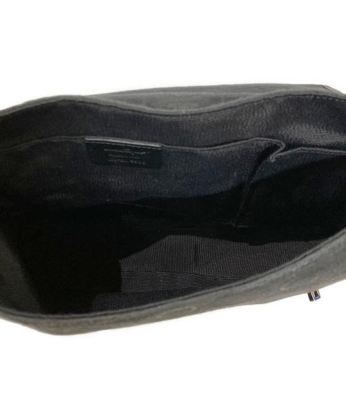 Salvatore Ferragamo（サルヴァトーレ フェラガモ）Salvatore Ferragamo (サルヴァトーレ フェラガモ) ガンチーニキャンバスショルダーバッグ ブラックの古着・服飾アイテム