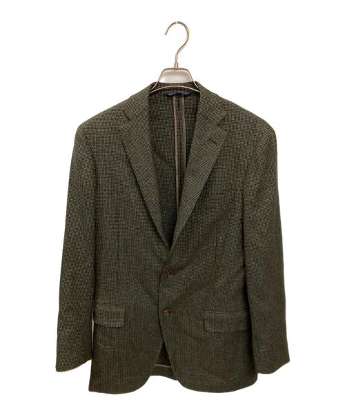 Belvest（ベルヴェスト）Belvest (ベルヴェスト) ウールテーラードジャケット ブラウン サイズ:46の古着・服飾アイテム