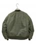 GOLD (ゴールド) ヘビナイロンツイルビッグMA-1ジャケット オリーブ サイズ:S：40000円