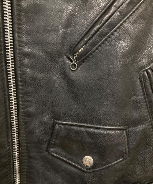 DUROJAC BY Schott（ショット）DUROJAC by SCHOTT (ショット) ダブルライダースジャケット ブラック サイズ:Mの古着・服飾アイテム