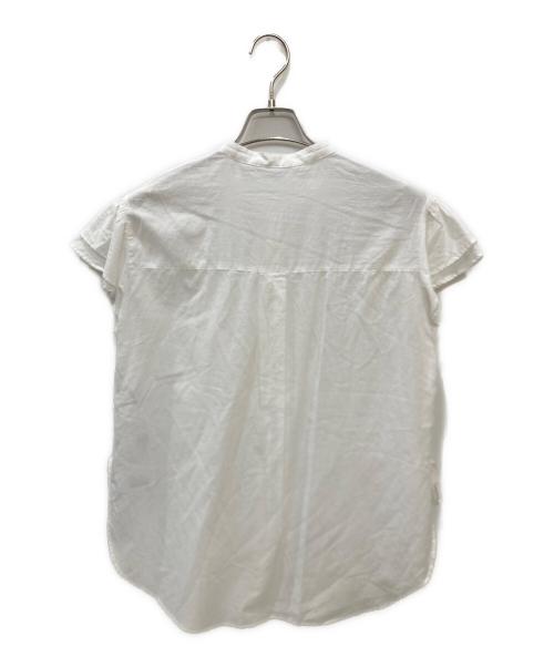 SHIPS（シップス）SHIPS (シップス) ノースリーブブラウス ホワイト サイズ:Freeの古着・服飾アイテム