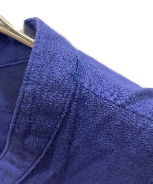 SHIPS（シップス）SHIPS (シップス) ノースリーブブラウス ブルー サイズ:Freeの古着・服飾アイテム
