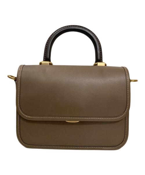 COACH（コーチ）COACH (コーチ) ローグ トップ ハンドル カラーブロック / レザーショルダーバッグ ブラウンの古着・服飾アイテム