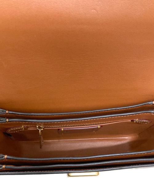 COACH（コーチ）COACH (コーチ) ローグ トップ ハンドル カラーブロック / レザーショルダーバッグ ブラウンの古着・服飾アイテム