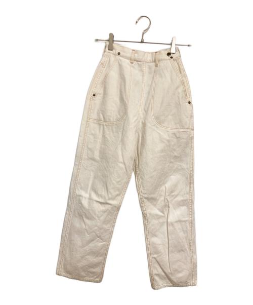 ANATOMICA（アナトミカ）ANATOMICA (アナトミカ) LADY'S PAINTER PANTS INDIGO ホワイト サイズ:W25の古着・服飾アイテム
