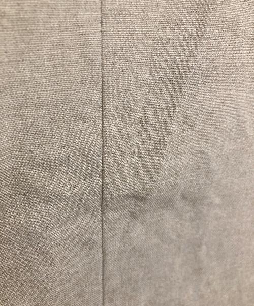 journal standard L'essage（ジャーナルスタンダード レサージュ）journal standard L'essage (ジャーナルスタンダード レサージュ) リネンストレッチハーフスリーブジャケット ベージュ サイズ:FREEの古着・服飾アイテム