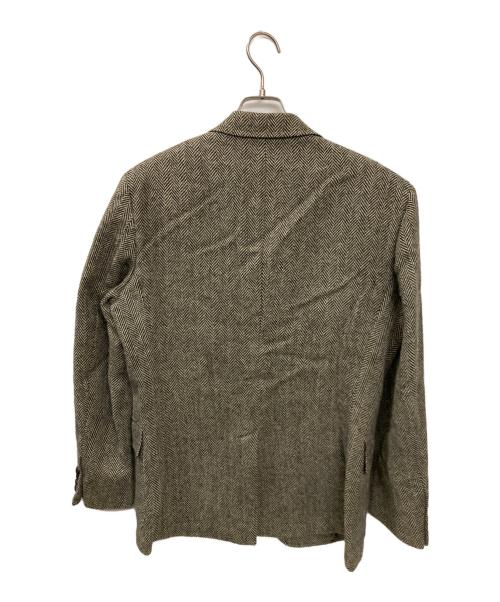 POLO RALPH LAUREN（ポロ・ラルフローレン）POLO RALPH LAUREN (ポロ・ラルフローレン) ウールアルパカツイードジャケット グレー サイズ:Lの古着・服飾アイテム