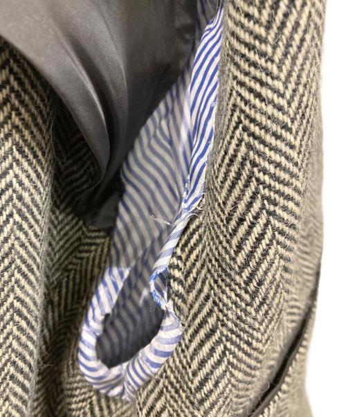 POLO RALPH LAUREN（ポロ・ラルフローレン）POLO RALPH LAUREN (ポロ・ラルフローレン) ウールアルパカツイードジャケット グレー サイズ:Lの古着・服飾アイテム