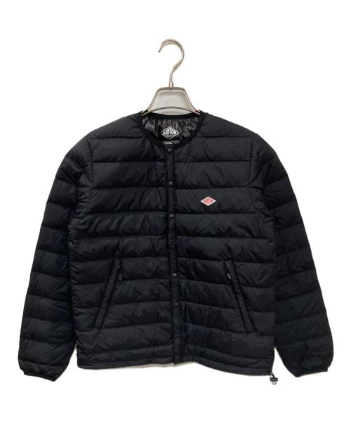 DANTON（ダントン）DANTON (ダントン) クルーネック インナーダウンジャケット ブラック サイズ:Sの古着・服飾アイテム