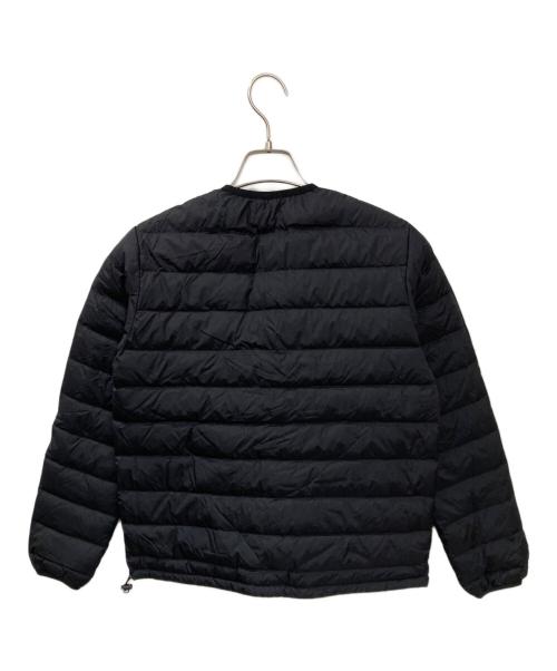 DANTON（ダントン）DANTON (ダントン) クルーネック インナーダウンジャケット ブラック サイズ:Sの古着・服飾アイテム