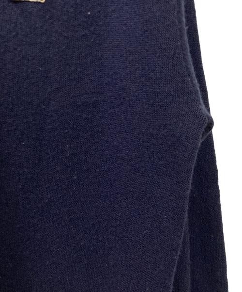 JC PENNEY（ジェーシーペニー）JC PENNEY (ジェーシーペニー) ヴィンテージアクリルカーディガン ネイビー サイズ:Lの古着・服飾アイテム