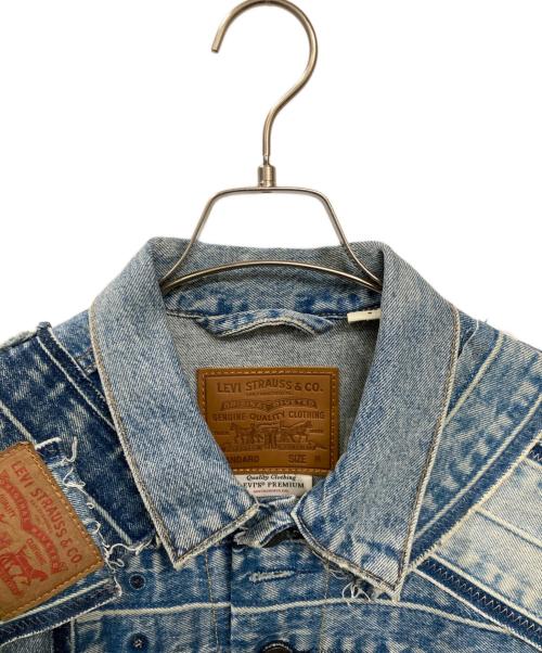 LEVI'S（リーバイス）LEVI'S (リーバイス) パッチワークデニムジャケット インディゴ サイズ:Mの古着・服飾アイテム