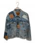 LEVI'S（リーバイス）の古着「パッチワークデニムジャケット」｜インディゴ
