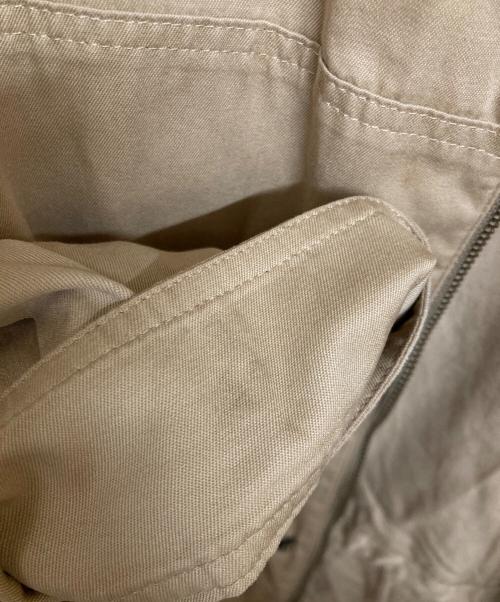 Burberry's（バーバリー）Burberry's (バーバリー) 古着ロゴ刺繍ミリタリーコート ベージュ サイズ:Lの古着・服飾アイテム