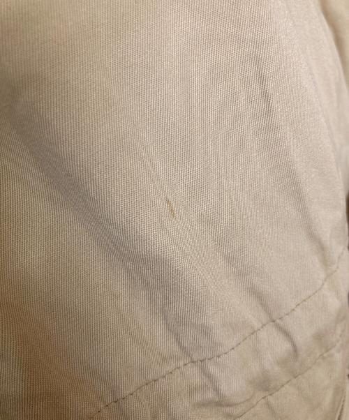 Burberry's（バーバリー）Burberry's (バーバリー) 古着ロゴ刺繍ミリタリーコート ベージュ サイズ:Lの古着・服飾アイテム