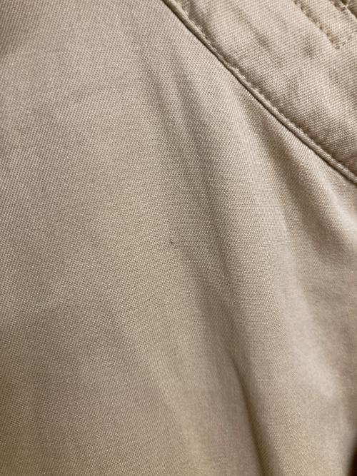 Burberry's（バーバリー）Burberry's (バーバリー) 古着ロゴ刺繍ミリタリーコート ベージュ サイズ:Lの古着・服飾アイテム