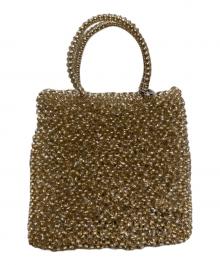 ANTEPRIMA（アンテプリマ）の古着「スタンダード ミニアトゥーラ / チェーンショルダーワイヤーバッグ」｜ゴールド