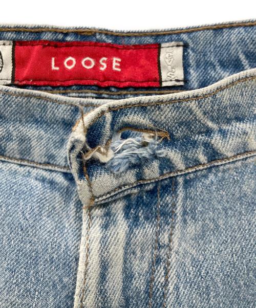 LEVI'S（リーバイス）LEVI'S (リーバイス) ルーズフィットデニムパンツ インディゴ サイズ:不明(実寸サイズをご確認ください)の古着・服飾アイテム