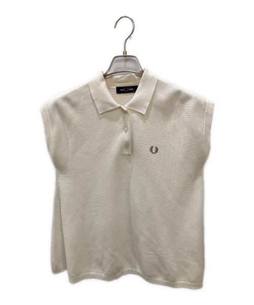 FRED PERRY（フレッドペリー）FRED PERRY (フレッドペリー) ノースリーブシャツ アイボリー サイズ:36の古着・服飾アイテム