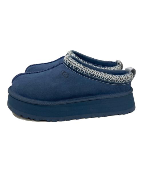 UGG（アグ）UGG (アグ) TAZZ サボムートンサンダル ブルー サイズ:24cmの古着・服飾アイテム