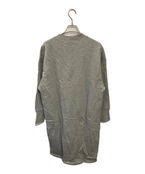 LACOSTE（ラコステ）LACOSTE (ラコステ) スウェットワンピース グレー サイズ:34の古着・服飾アイテム