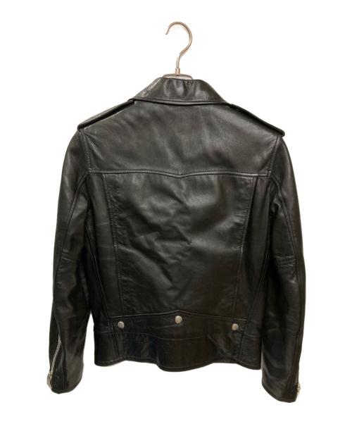 Saint Laurent Paris（サンローランパリ）Saint Laurent Paris (サンローランパリ) クラシックモーターサイクルダブルライダースジャケット ブラック サイズ:46の古着・服飾アイテム