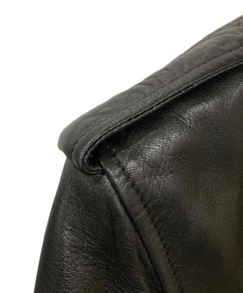 Saint Laurent Paris（サンローランパリ）Saint Laurent Paris (サンローランパリ) クラシックモーターサイクルダブルライダースジャケット ブラック サイズ:46の古着・服飾アイテム