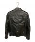 Saint Laurent Paris (サンローランパリ) クラシックモーターサイクルダブルライダースジャケット ブラック サイズ:46：200000円