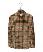 BURBERRY LONDONバーバリーロンドン）の古着「ノヴァチェックシャツ」｜ベージュ