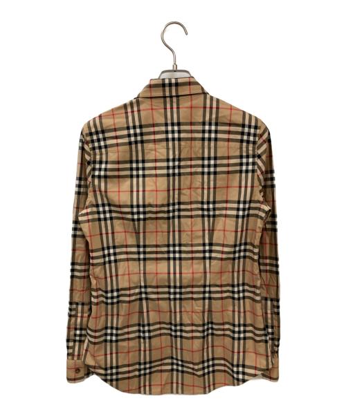 BURBERRY LONDON（バーバリーロンドン）BURBERRY LONDON (バーバリーロンドン) ノヴァチェックシャツ ベージュ サイズ:6の古着・服飾アイテム