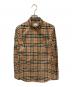 BURBERRY LONDON（バーバリーロンドン）の古着「ノヴァチェックシャツ」｜ベージュ