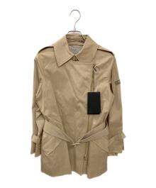 TATRAS（タトラス）の古着「ジップハーフコート」｜ベージュ