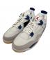 NIKE SB（ナイキエスビー）の古着「Air Jordan 4 Retro SP Summit White Navy」｜ホワイト×ブルー
