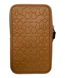 COACH（コーチ）の古着「サリバン パック シグネチャー レザー」｜ベージュ
