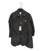 DANTONダントン）の古着「ナイロンタフタステンカラーコート」｜グレー