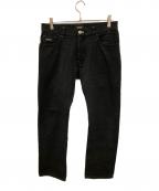 BURBERRY BLACK LABELバーバリーブラックレーベル）の古着「デニムパンツ」｜ブラック