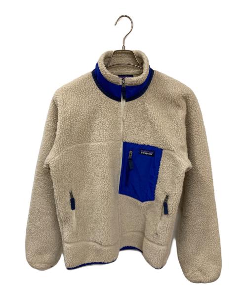 Patagonia（パタゴニア）Patagonia (パタゴニア) クラシック レトロ-X ジャケット ブルー×ベージュ サイズ:Sの古着・服飾アイテム