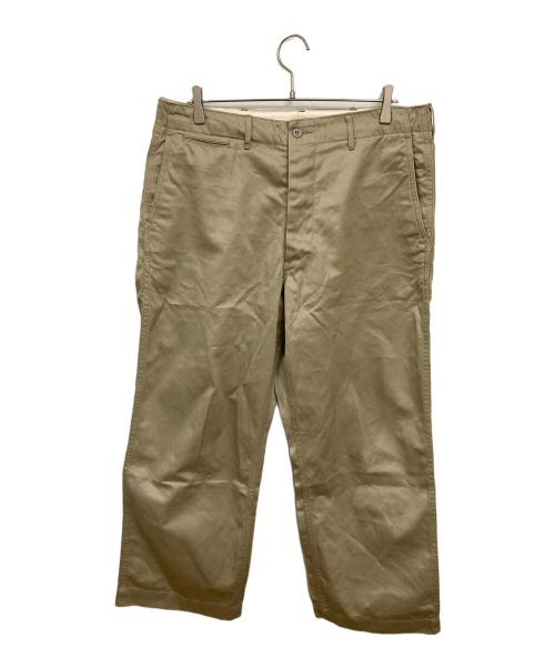 BUZZ RICKSON'S（バズリクソンズ）Buzz Rickson's (バズリクソンズ) EARLY MILITARY CHINOS 1942 MODEL ベージュ サイズ:W36の古着・服飾アイテム