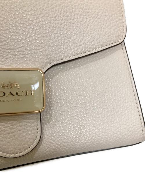 COACH（コーチ）COACH (コーチ) ペッパーサッチェル ホワイトの古着・服飾アイテム