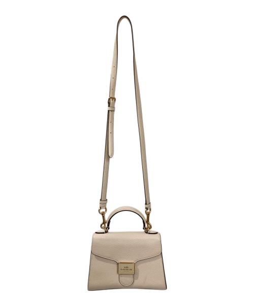 COACH（コーチ）COACH (コーチ) ペッパーサッチェル ホワイトの古着・服飾アイテム